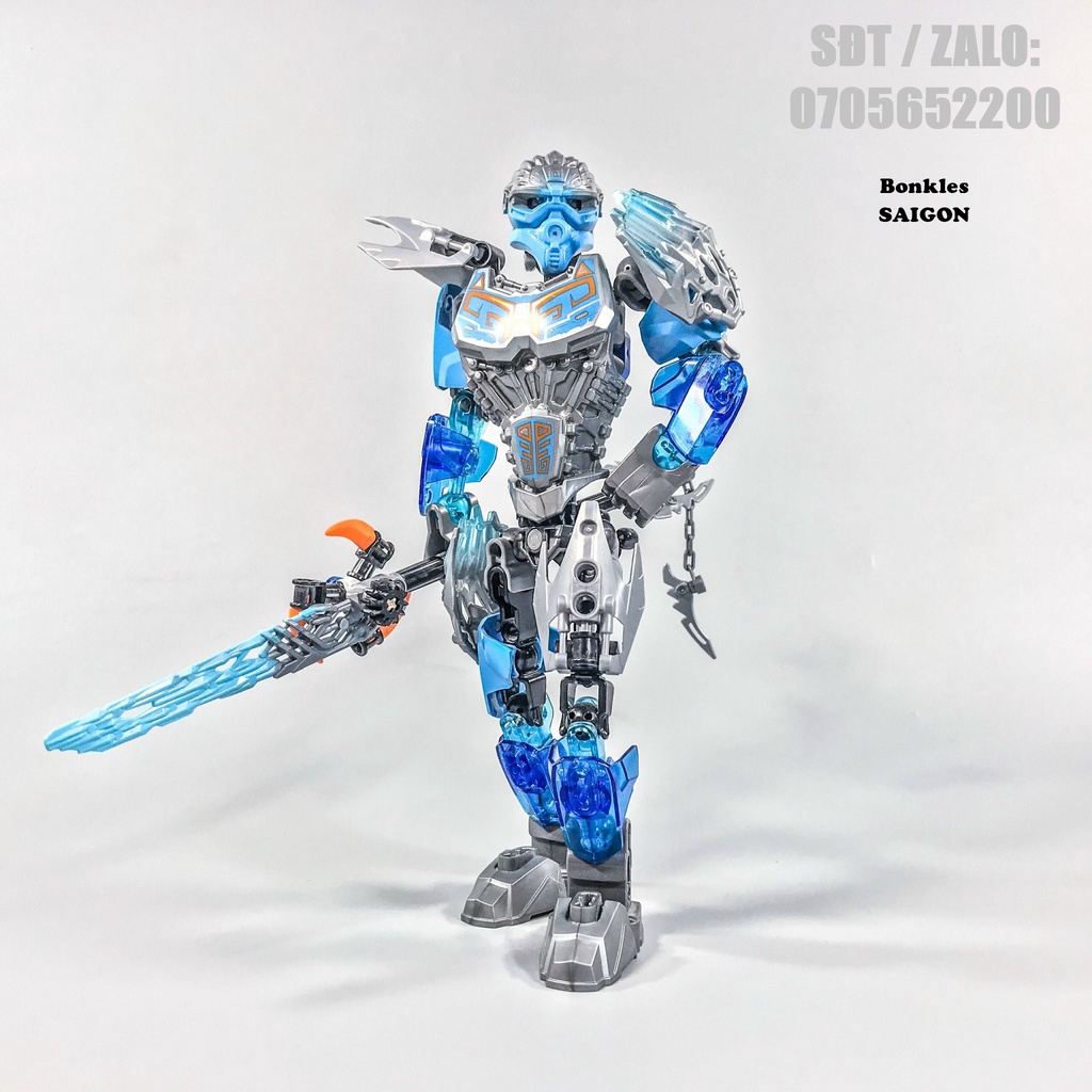 Đồ Chơi Mô Hình Vintage lắp ráp LEGO Bionicle G2 Reboot: 71307 Toa Gali - Uniter Of Water Chính Hãng Đan Mạch (2016)