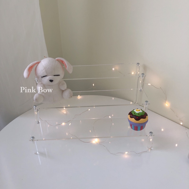 Kệ/Giá đựng bánh kẹo, cupcake, macaron, sinh nhật 3 - 5 tầng bằng nhựa ACRYLIC size 20 - 40cm, bao gồm cả ốc vít lắp ráp