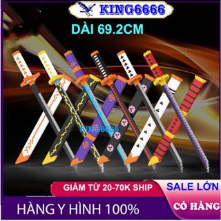 xếp hình đồ chơi xếp hình kiếm Kimetsu No Yaiba lắp ráp rèn luyện trí thông minh xizai chuẩn