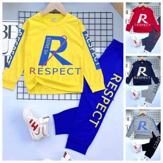 Bộ dài tay bé trai thun cotton size đại 20-40kg cotton đẹp