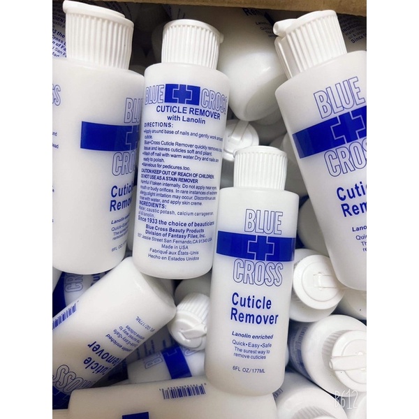 Kem mềm da Mỹ không cần ủ Blue Cross Cuticle Remover 177ml