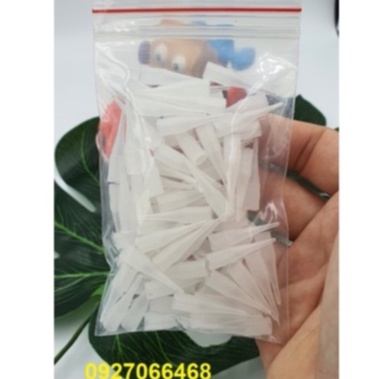 100 chiếc ngòi nhựa trắng máy pro, giansun, thần thánh