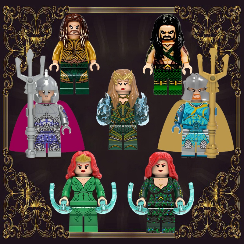 Đồ Chơi Mô Hình Nhân Vật Momoa Mera Namo Màu Đen Dùng Làm Quà Tặng Sinh Nhật Cho Bé DIY