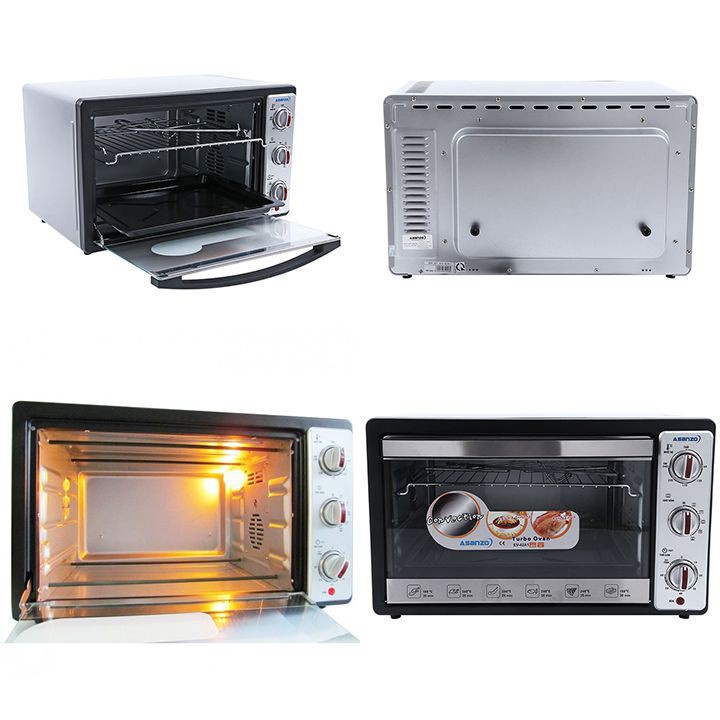 Lò Nướng Điên Asanzo Dung Tích Lớn 42 Lít EV-42A1 Công Suất 1500W- Gia Dụng Linh Nhi
