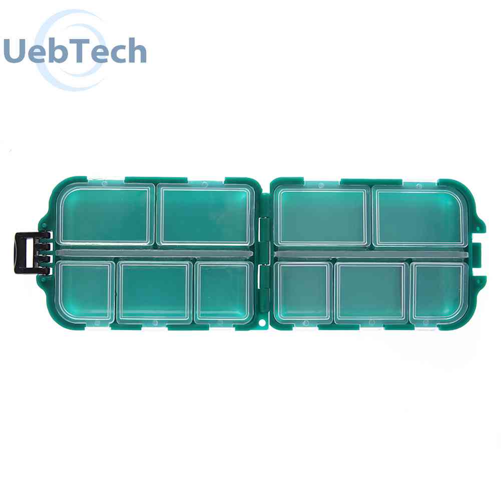 Hộp Nhựa Vuông Nhỏ Đựng Phụ Kiện Câu Cá