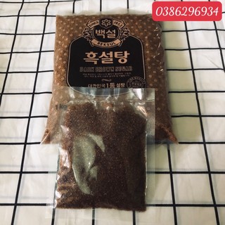 Đường đen nâu besul hàn quốc chiết lẻ 100g, 200g, 500g từ gói 1kg