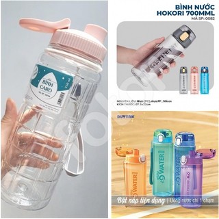[FREESHIP] BÌNH NƯỚC THỂ THAO HOKORI CARO 550ml, 900ml -  BÌNH DODGE 700ml