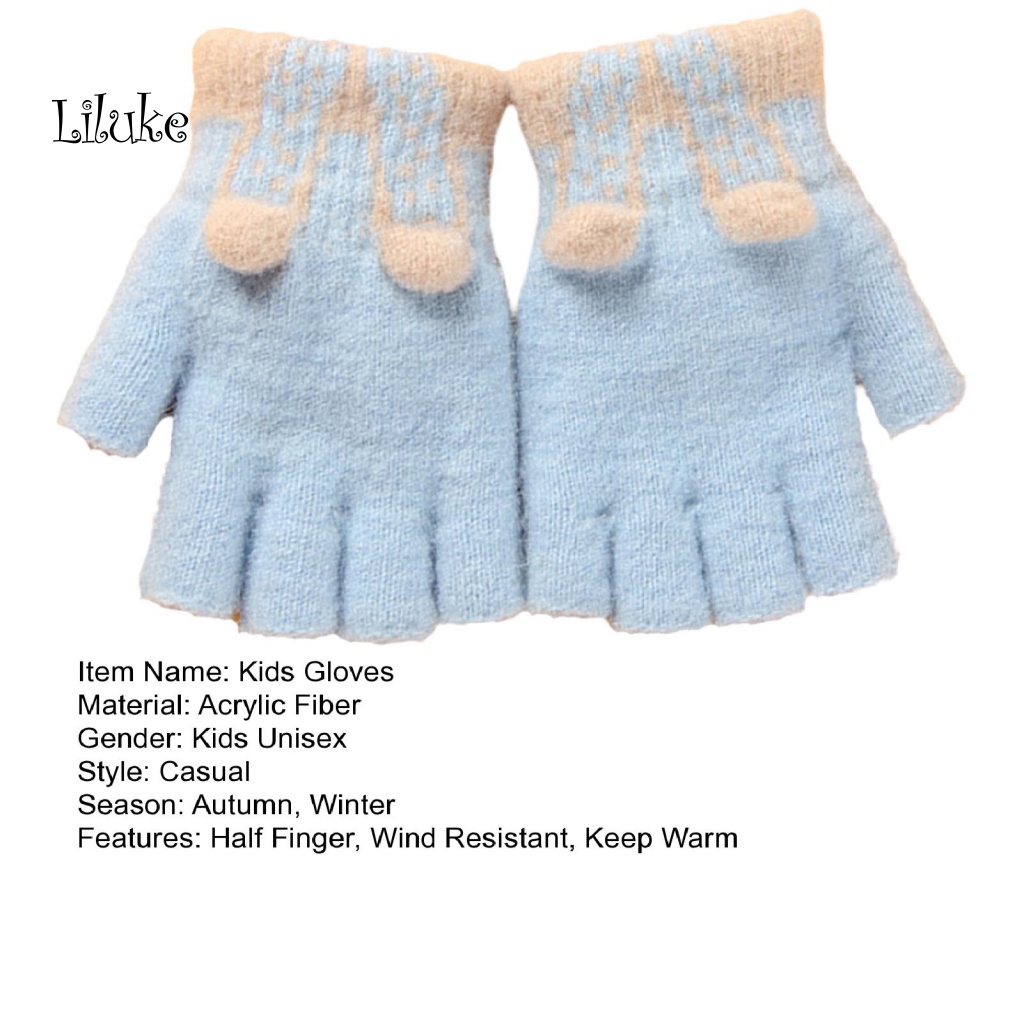 1 Đôi Găng Tay Giữ Ấm Xinh Xắn Có Thể Giặt Sạch