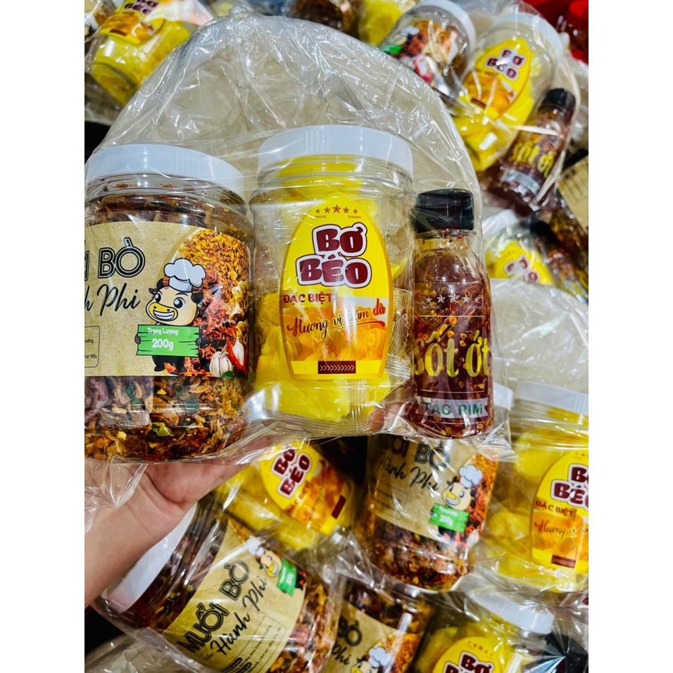 SET BÁNH TRÁNG PHƠI SƯƠNG MUỐI BÒ HÀNH PHI SỐT ỚT TẮC RIM🧄🧄