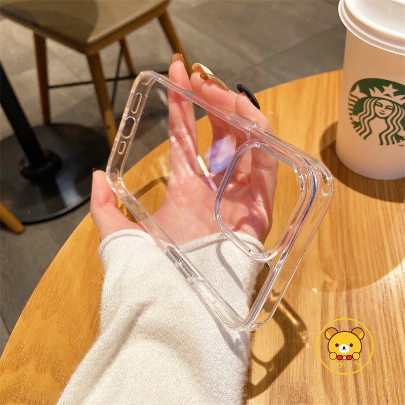 Ốp Điện Thoại Mềm Trong Suốt Chống Sốc Cho iPhone 14 Plus 14 13 12 11 Pro Max 13 12 Mini XS Max XR X 8 7 6 6S Plus SE 2020