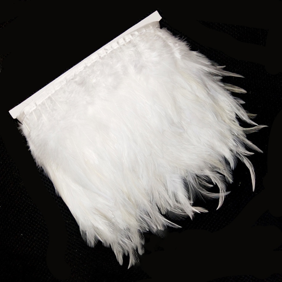 1m Dây Ruy Băng Lông Vũ Tự Nhiên 4-6 "Dùng Trang Trí Tiệc Cưới