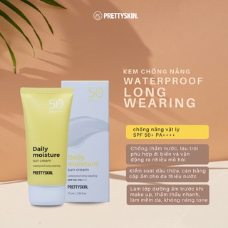 Kem Chống Nắng PRETTYSKIN, Kiềm Dầu, Nâng Tone, Dưỡng Ẩm - SPF 50+ PA++++ 70ml [ Auth - Hàn Quốc ]