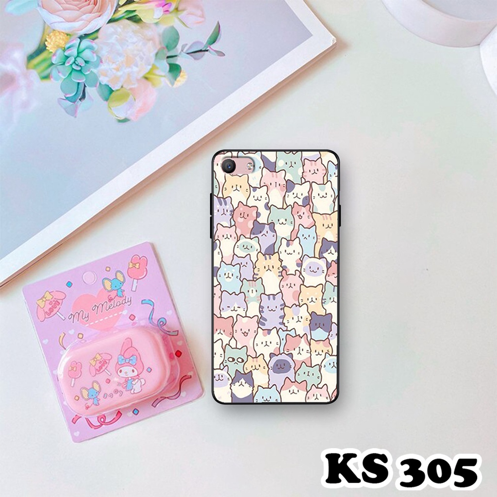 Ốp lưng Oppo F1s - Oppo A59 - Ốp in hình LoveCat - Chất liệu TPU siêu bền