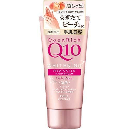 Kem dưỡng trắng da tay Coenrich Q10 hương đào 80g