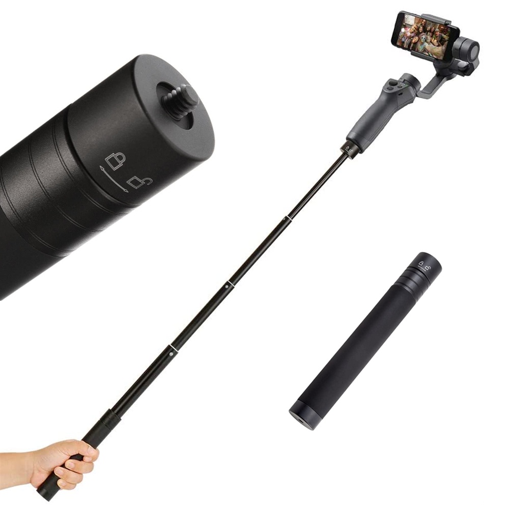 Gậy chụp ảnh tự sướng cực mở rộng cho insta360 go 3 / dji om6 om 5 osmo mobile 5 4 3 máy ảnh gimbal feiyu zhiyun smooth moza mini isteady phụ kiện