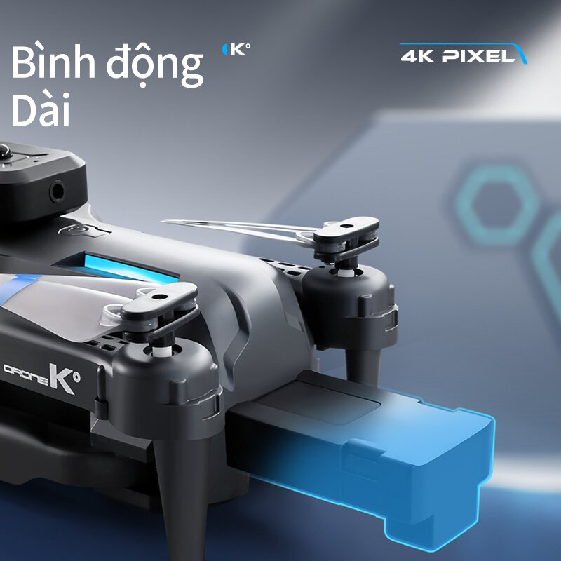 "⚡️Flycam 4k DRONE XT5 UAV Quadcopter Dòng quang học kép Định vị ống kính kép Chụp ảnh trên không (với đèn LED)🔥 " | BigBuy360 - bigbuy360.vn