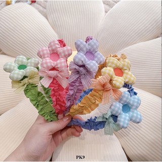 Bờm hoa vải cho bé gái xhnpk9