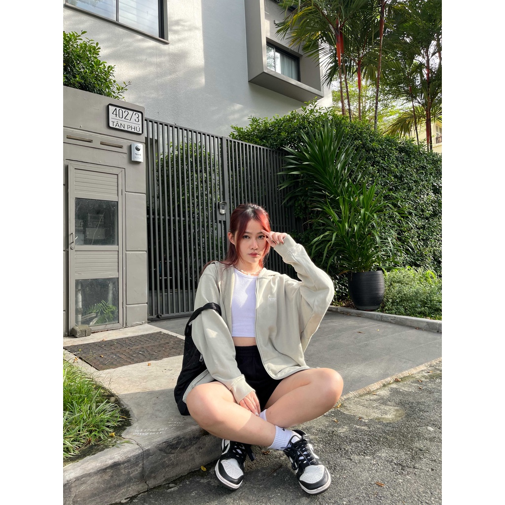 Áo Zipper Hoodie Levents Mini Logo/ Olive