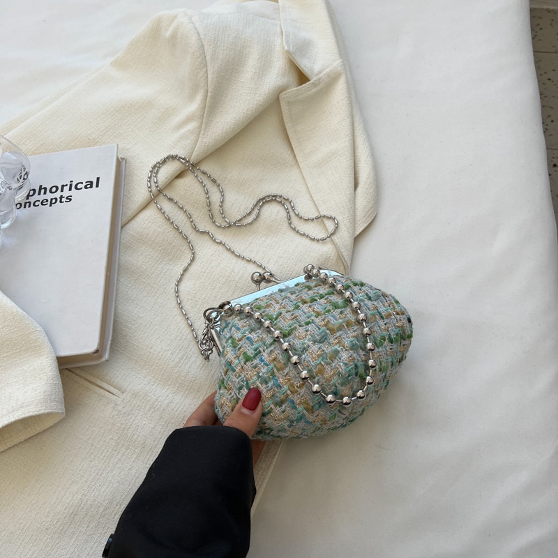 Túi Đeo Chéo Phối Dây Xích Thiết Kế Mới Cao Cấp Thời Trang