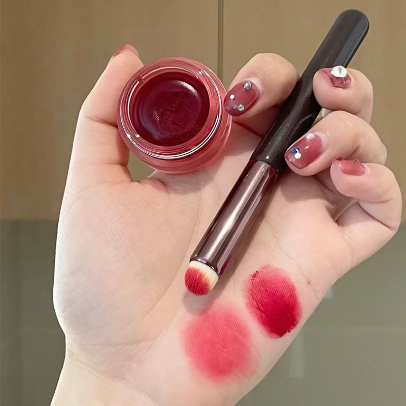 Cọ Son Môi Đầu Tròn Nhỏ Gọn Đa Năng Tiện Dụng
