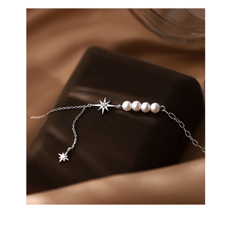 Vòng cổ HợP Kim ĐíNh NgọC Trai Giả Sang TrọNg