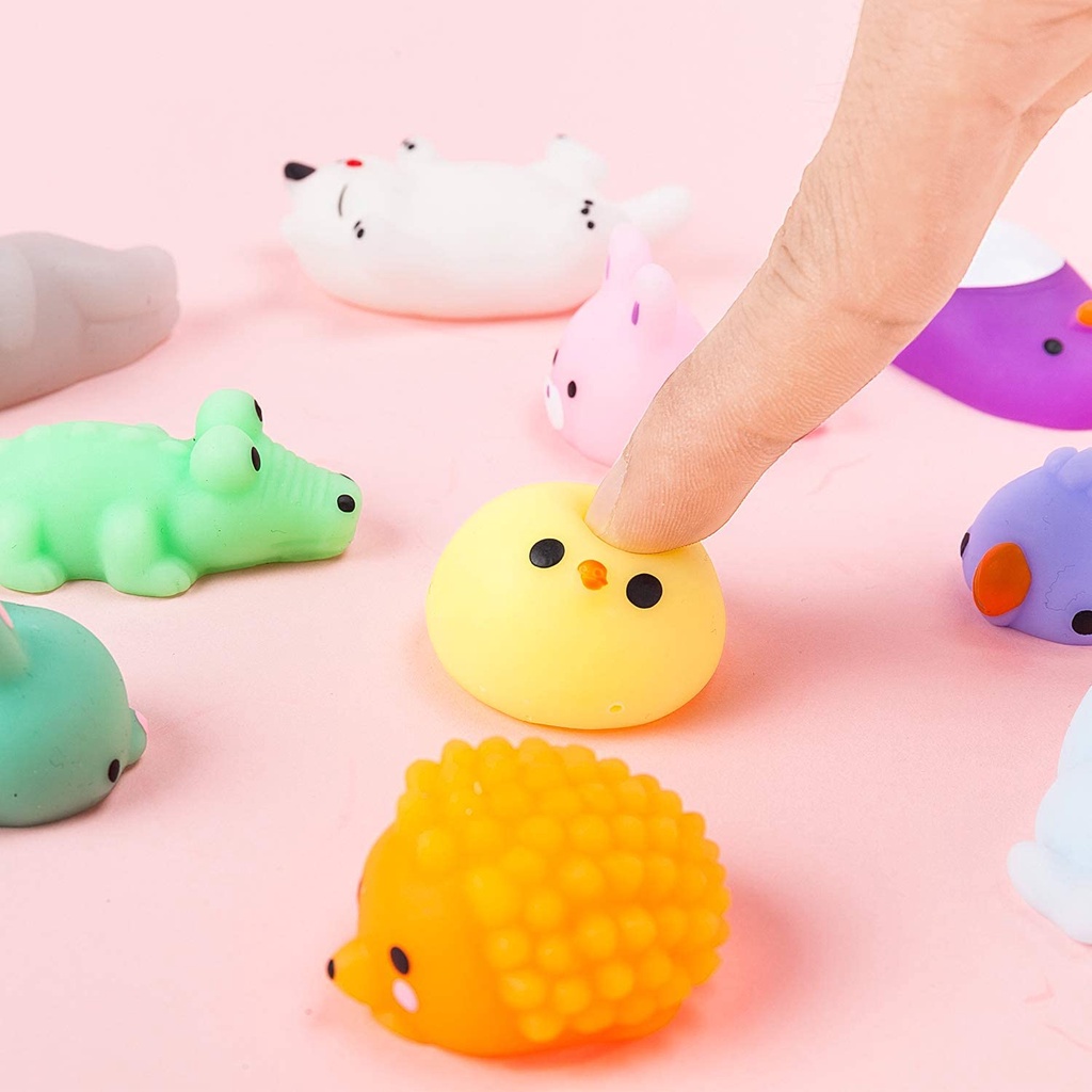 Squishy mochi thú dẻo đàn hồi cực dễ thương - Đồ chơi xã stress cute