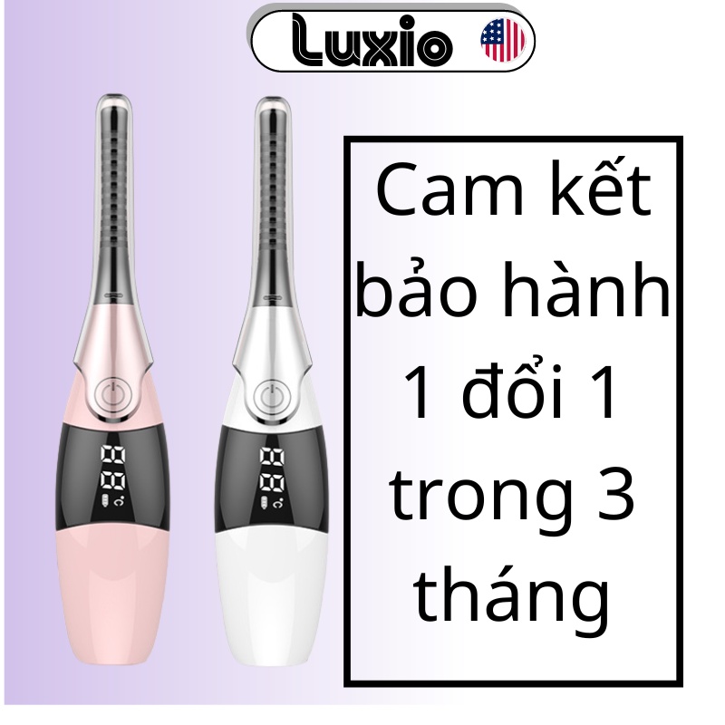 Máy uốn mi nhiệt có ion 4 cấp độ bảo vệ mi Heated, uốn cong mi giữ mi cong 24H, uốn mi định hình mi bằng nhiệt cao cấp