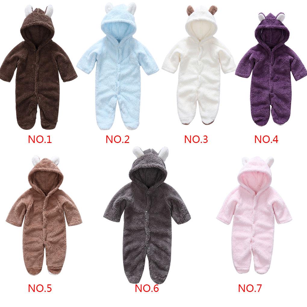 Áo liền quần Bodysuit Romper Liền Mảnh Có Nón Hoodie Cho Các Bé Nhỏ Sơ Sinh