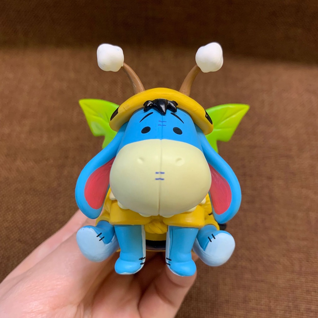 Siêu Chất Lượng Cao!Búp Bê Gấu Pooh Và Dâu Tây Trang Trí Bánh Kem Xinh Xắn