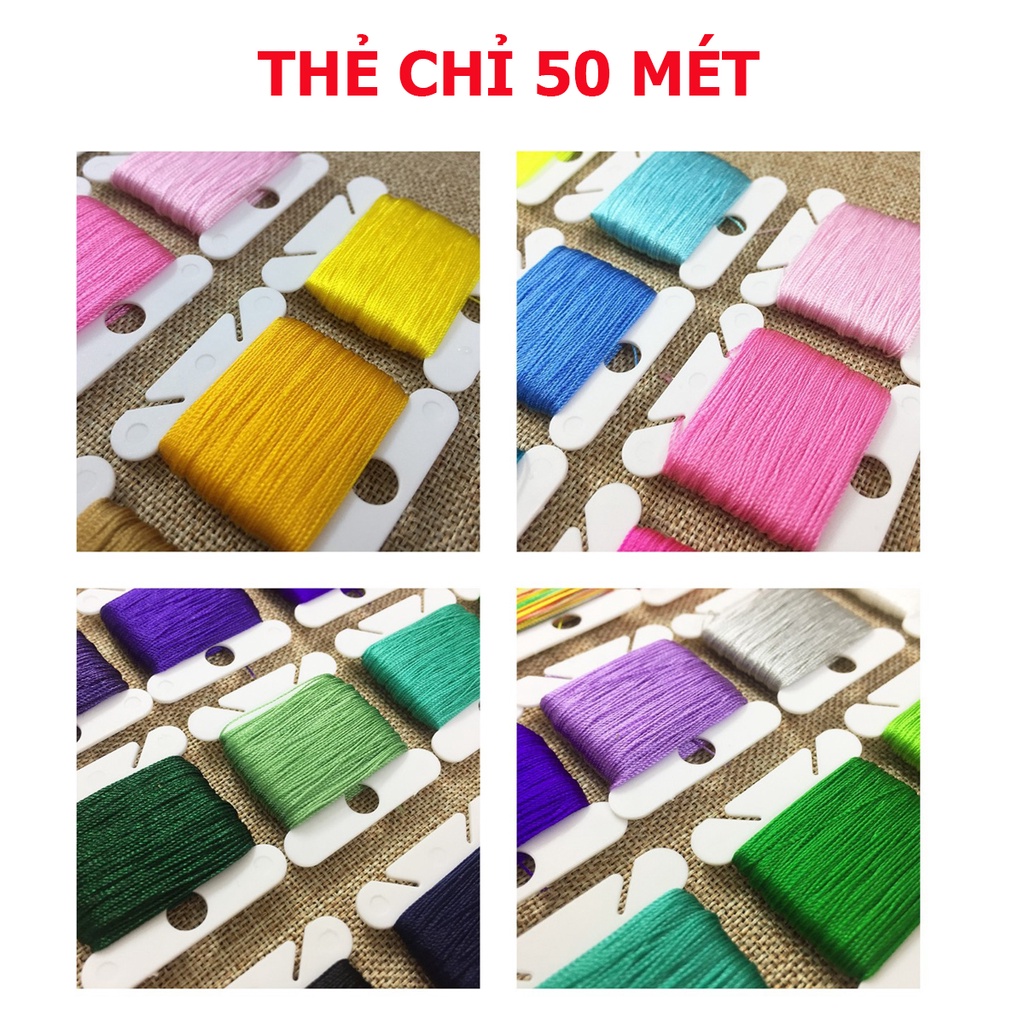 Chỉ thêu kim tuyến làm handmade - Thêu Doll face - Thêu Tranh, Thêu Máy