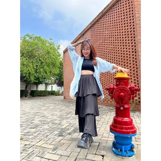 Áo ba lỗ croptop ôm basic phong cách năng động | Basic croptop Lonascorner