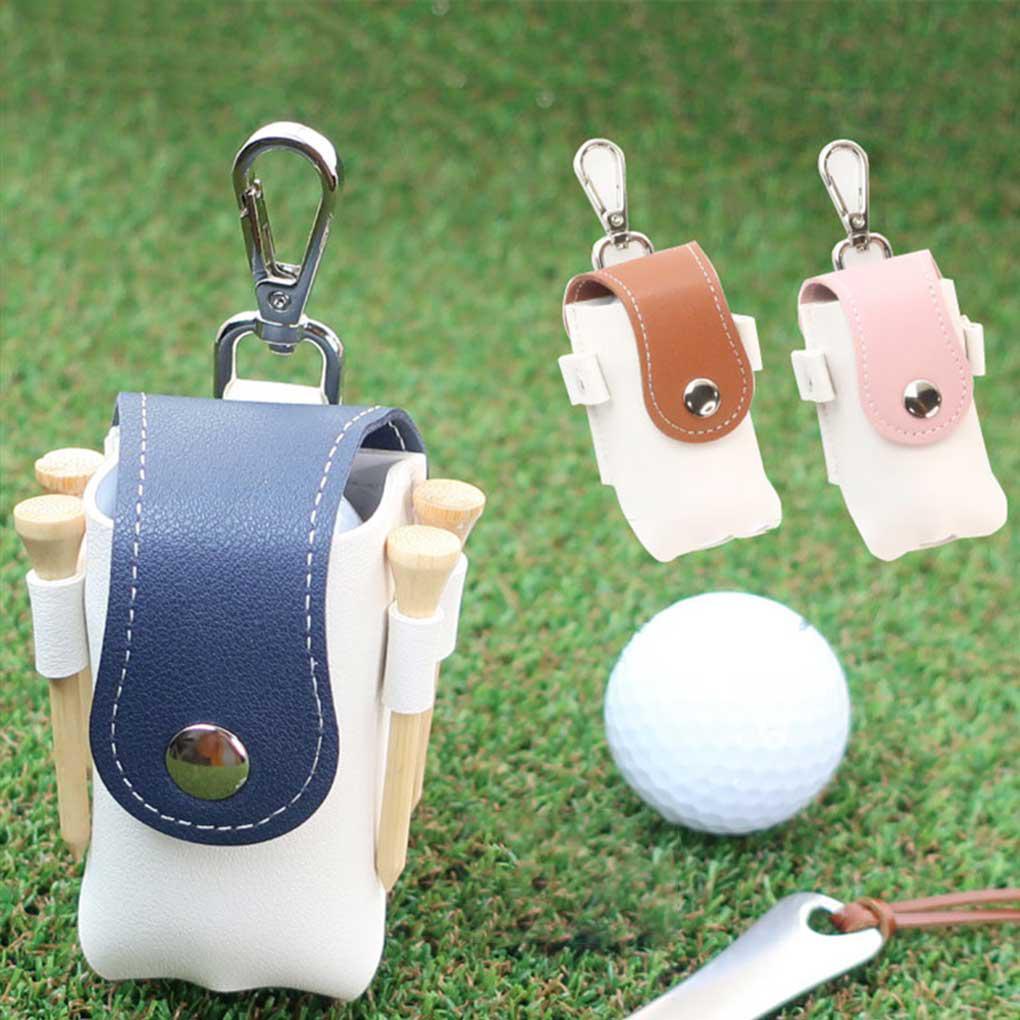 Túi Đựng Bóng Golf Bằng Da PU Nhỏ Gọn Tiện Dụng