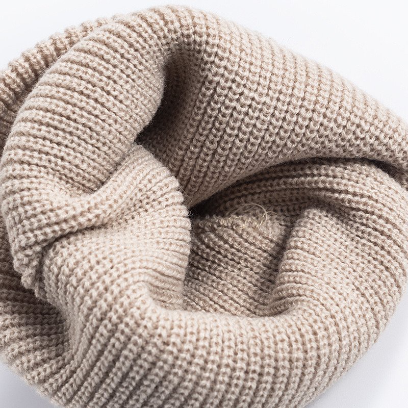 Mũ len nam nữ, nón len beanie unisex trơn nhiều màu cao cấp chất len dày form ngắn