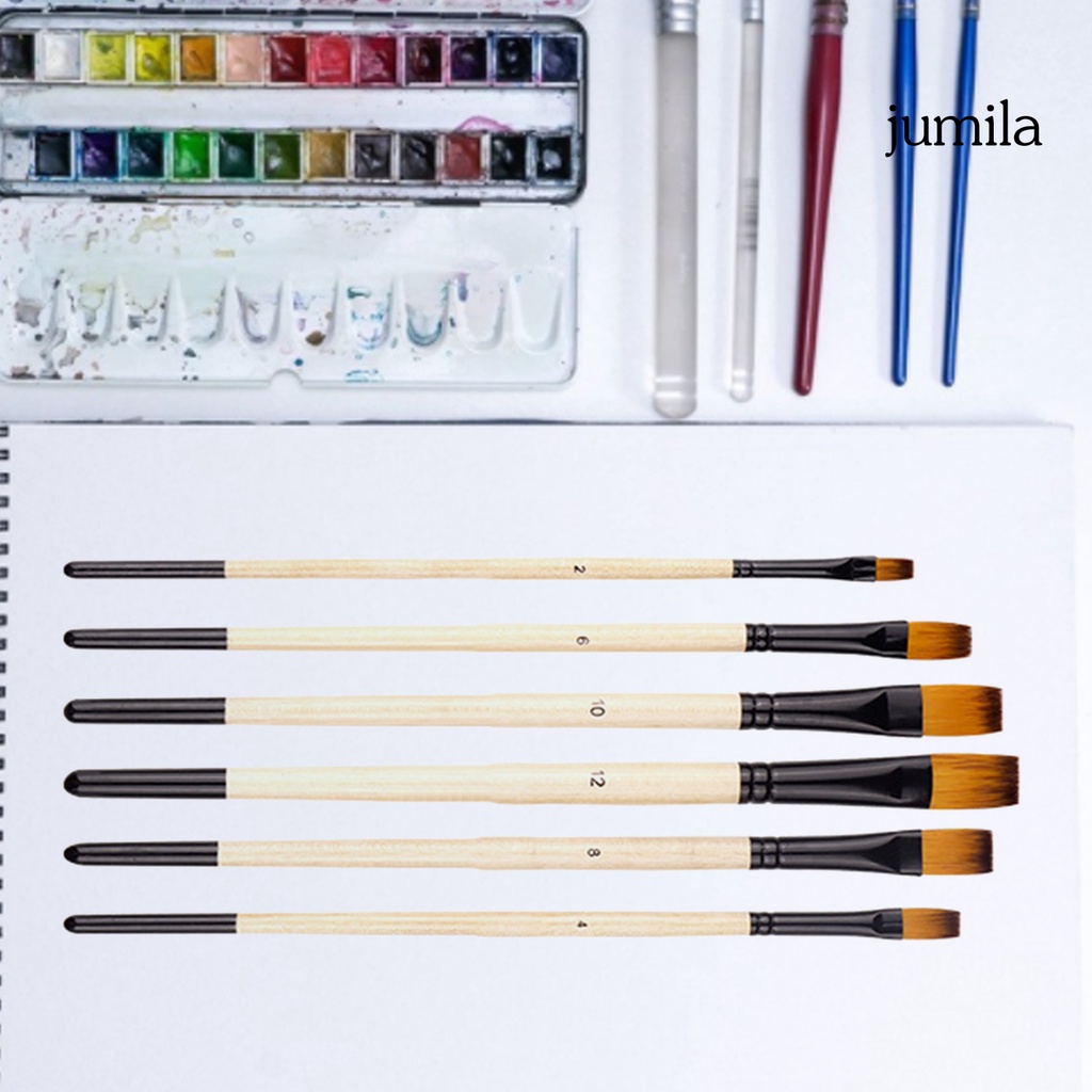 Cọ Vẽ Tranh Bằng Nilon Mềm Mại Siêu Bền Hấp Thụ Nước Tốt Có Thể Tái Sử Dụng