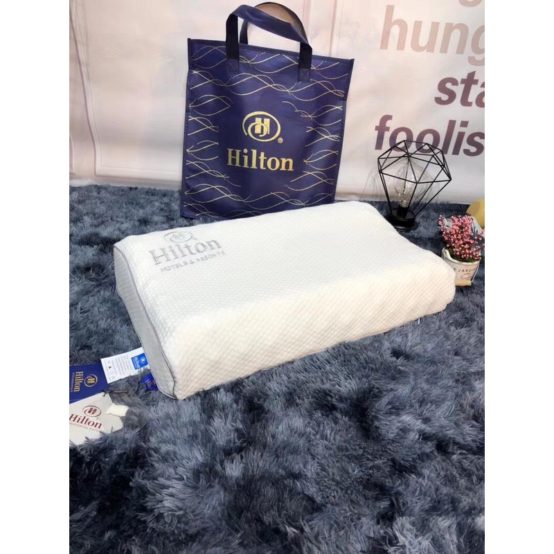 Gối cao su non Hilton cao cấp chính hãng cho người lớn - Thingkids