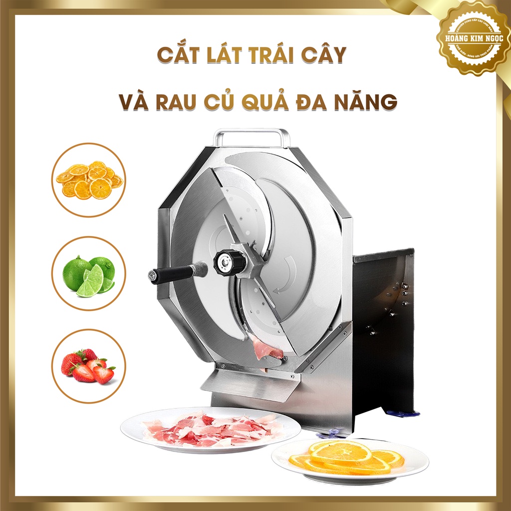 Cắt lát trái cây, rau củ quả đa năng - INOX 304 - Hoàng Kim Ngọc