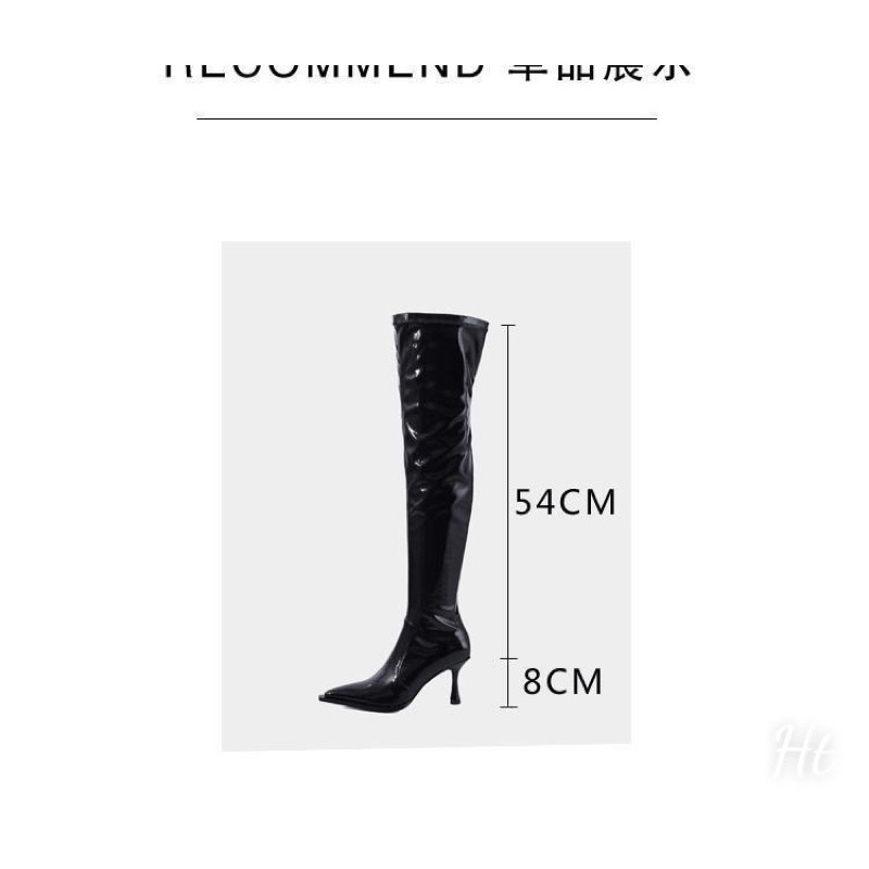 ❤️ Boots đùi bóng siêu xịn, gót nhọn 9cm. Hàng quảng châu full box