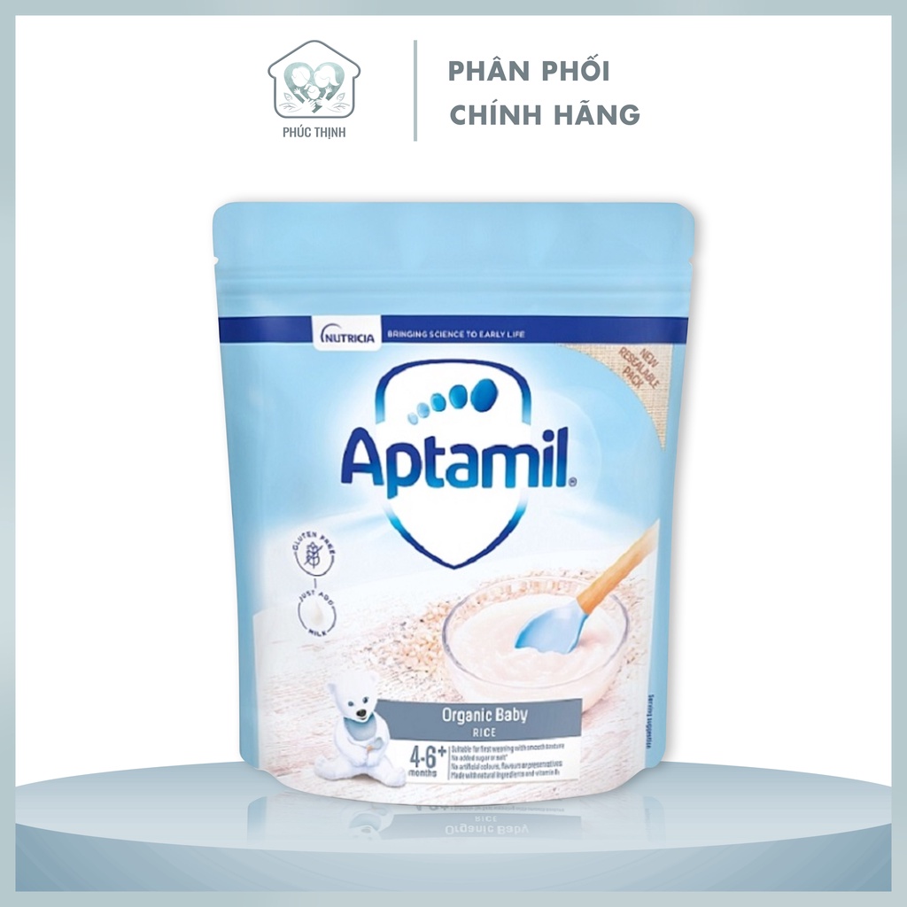 Bột Ăn Dặm Aptamil Cho Bé Từ 4 Tháng Trở Lên