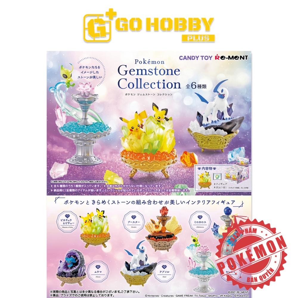 REMENT | POKEMON Gemstone Collection | Đồ chơi mô hình