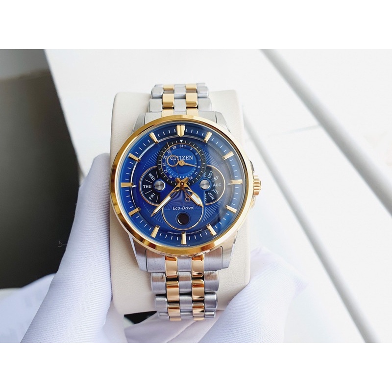 ĐỒNG HỒ NAM CHÍNH HÃNG Citizen BU0054-52L Eco-Drive MoonPhase