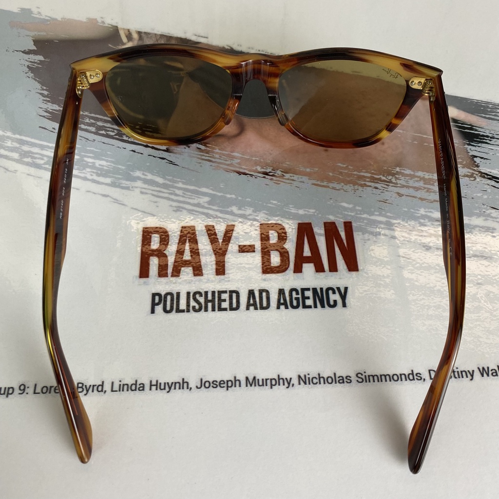 KÍNH MÁT RAY-BAN, HÀNG CHUẨN HÃNG ĐÃ QUA SỬ DỤNG TRÒNG THỦY TINH CHỐNG CHÓI CHỐNG TIA UV
