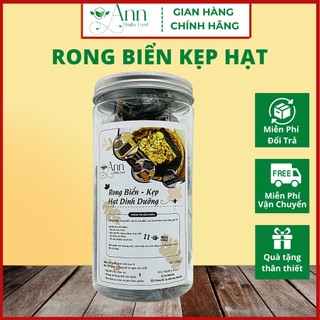 Rong biển kẹp hạt dinh dưỡng Ann Healthy Food, ăn vặt healthy giảm cân, eatclean 250gr
