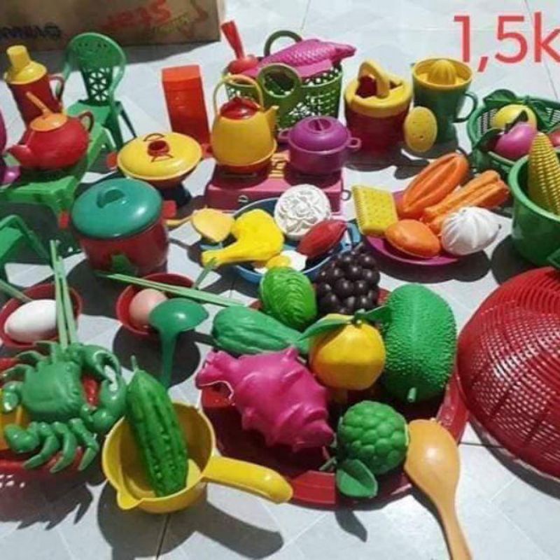 Đồ chơi bán cân loại đẹp cho bé 1kg các loại