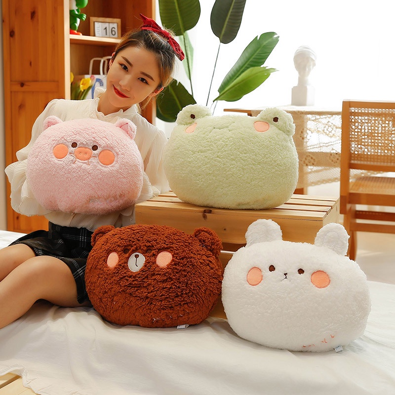 Thú Nhồi Bông Hình Động Vật Mềm Mại Xinh Xắn