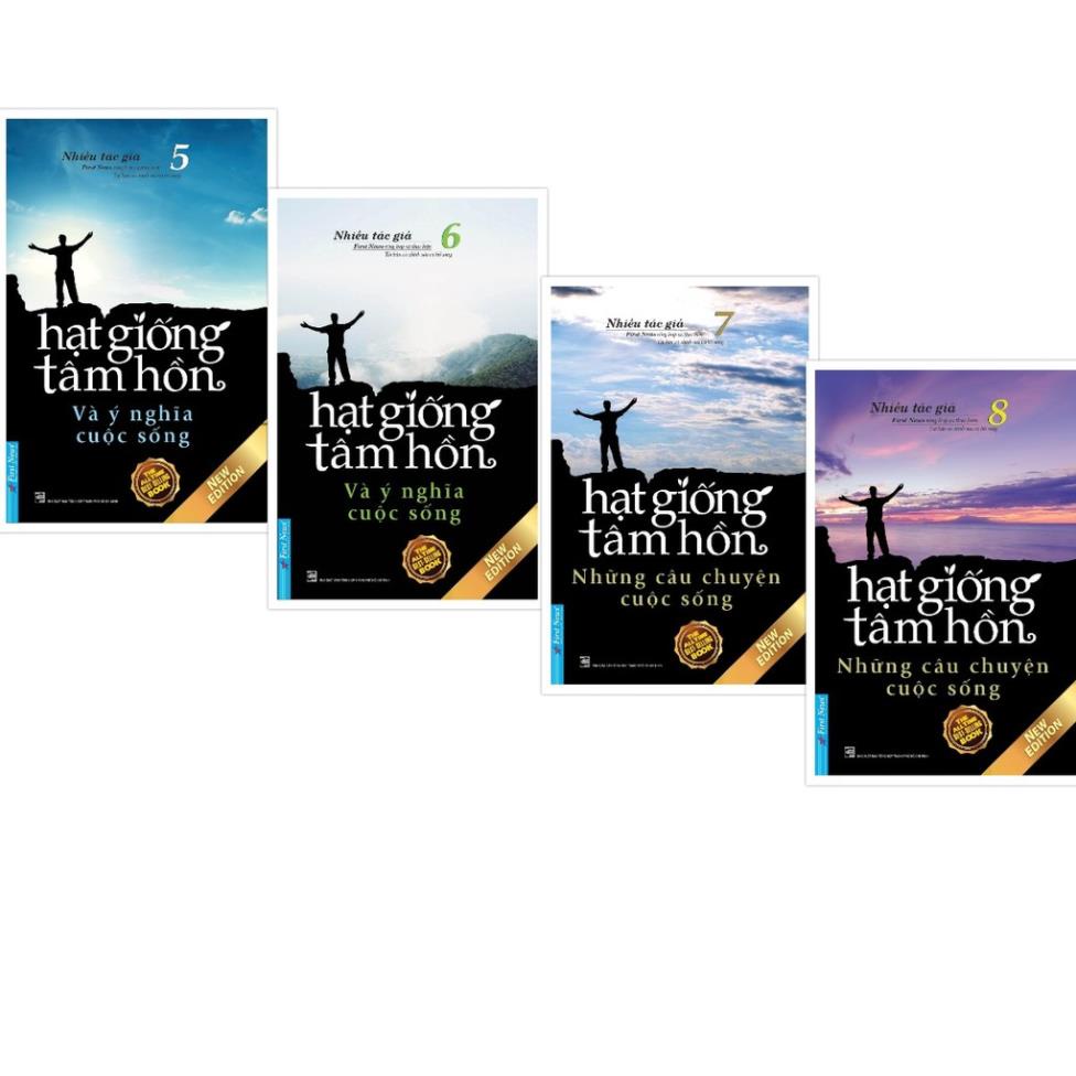 Sách Combo Hạt giống tâm hồn (Và ý nghĩa cuộc sống 5 & 6, Những câu chuyện cuộc sống 7 & 8) - First News - Bản Quyền
