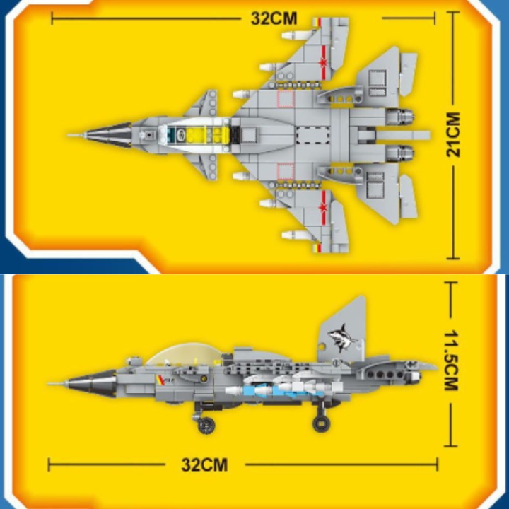 Lego máy bay chiến đấu trực thăng quân sự Mô hình máy bay lắp ráp siêu đẹp cho bé