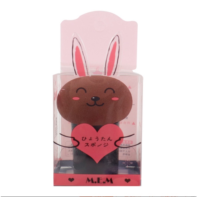 Hộp Mút tán kem nền, phấn trang điểm hình nấm có tay cầm tiện lợi BAG U TKNNAM138