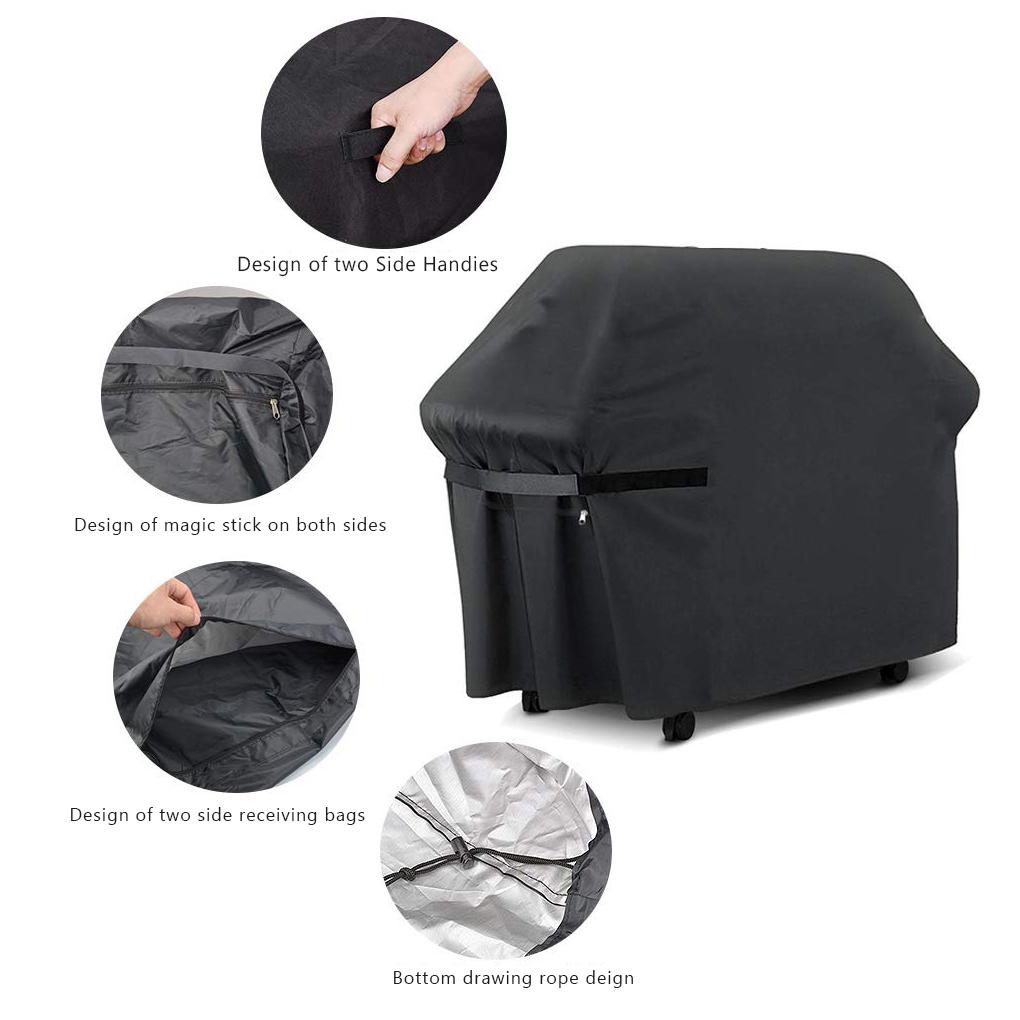 Vỏ Bọc Lò Nướng BBQ Bằng Vải Oxford Chống Chịu Thời Tiết Tiện Dụng