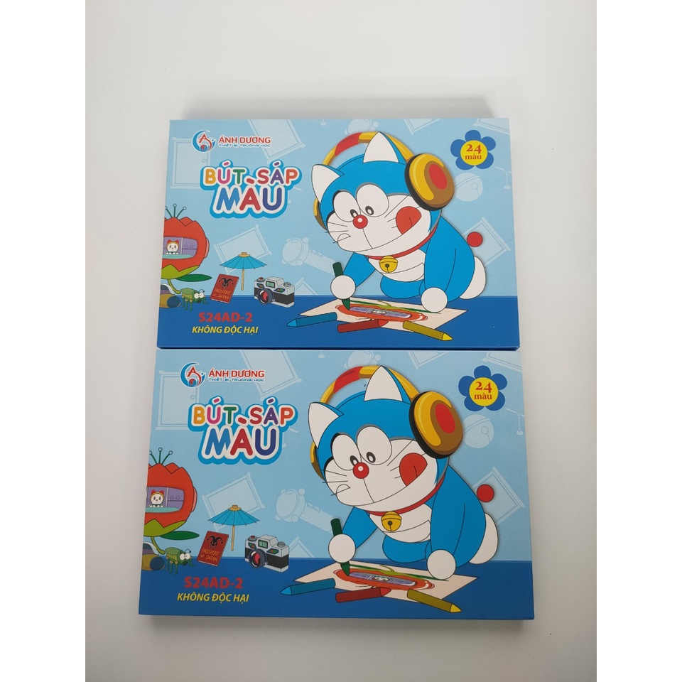 Bút Sáp Màu Ánh Dương 24 Màu