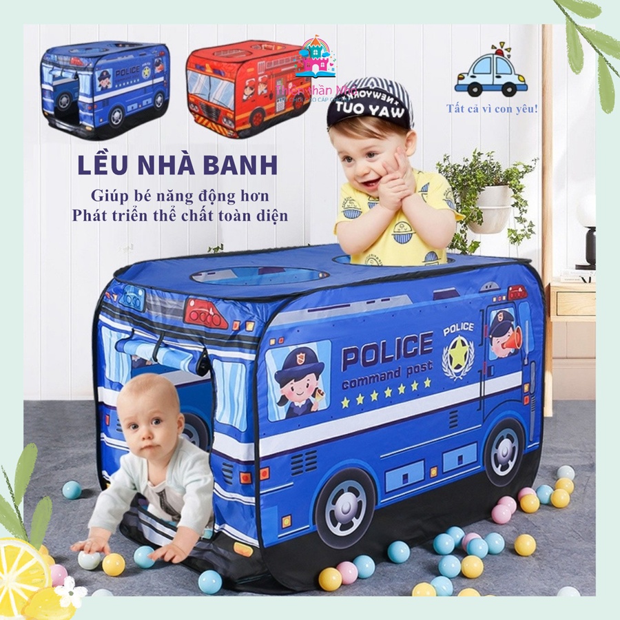 Lều đồ chơi cho bé lều nhà banh đa chức năng có thể làm đồ chơi trong nhà đồ chơi ngoài sân vườn